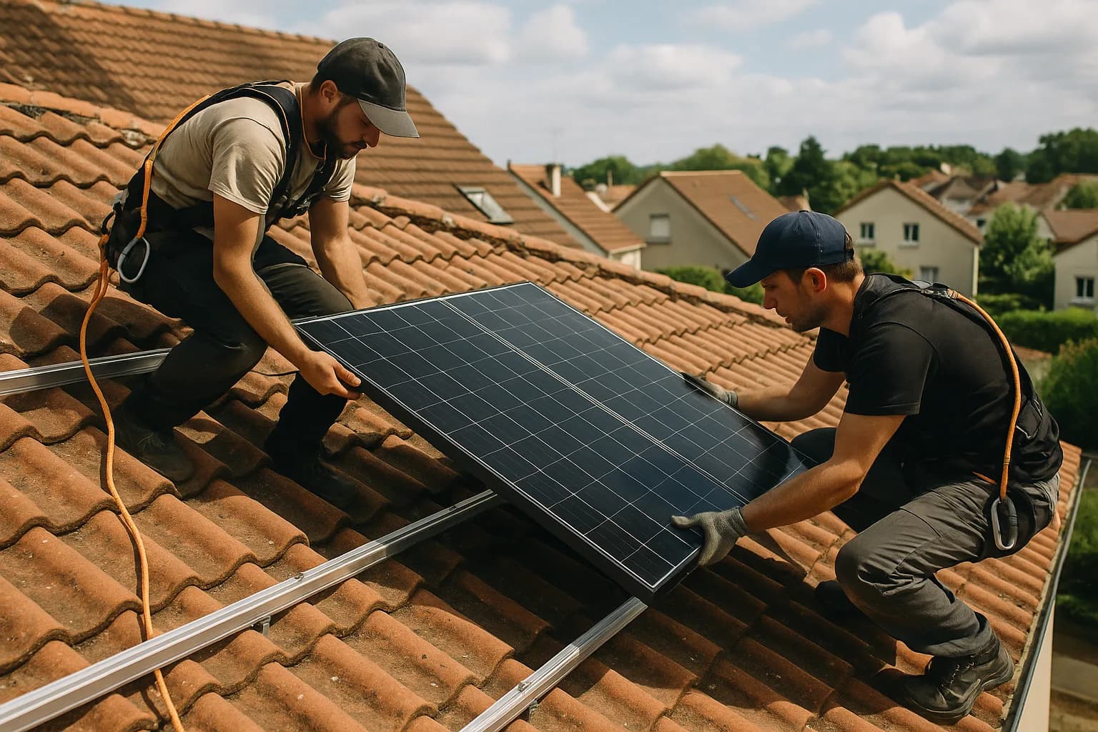 Panneaux solaires photovoltaïques